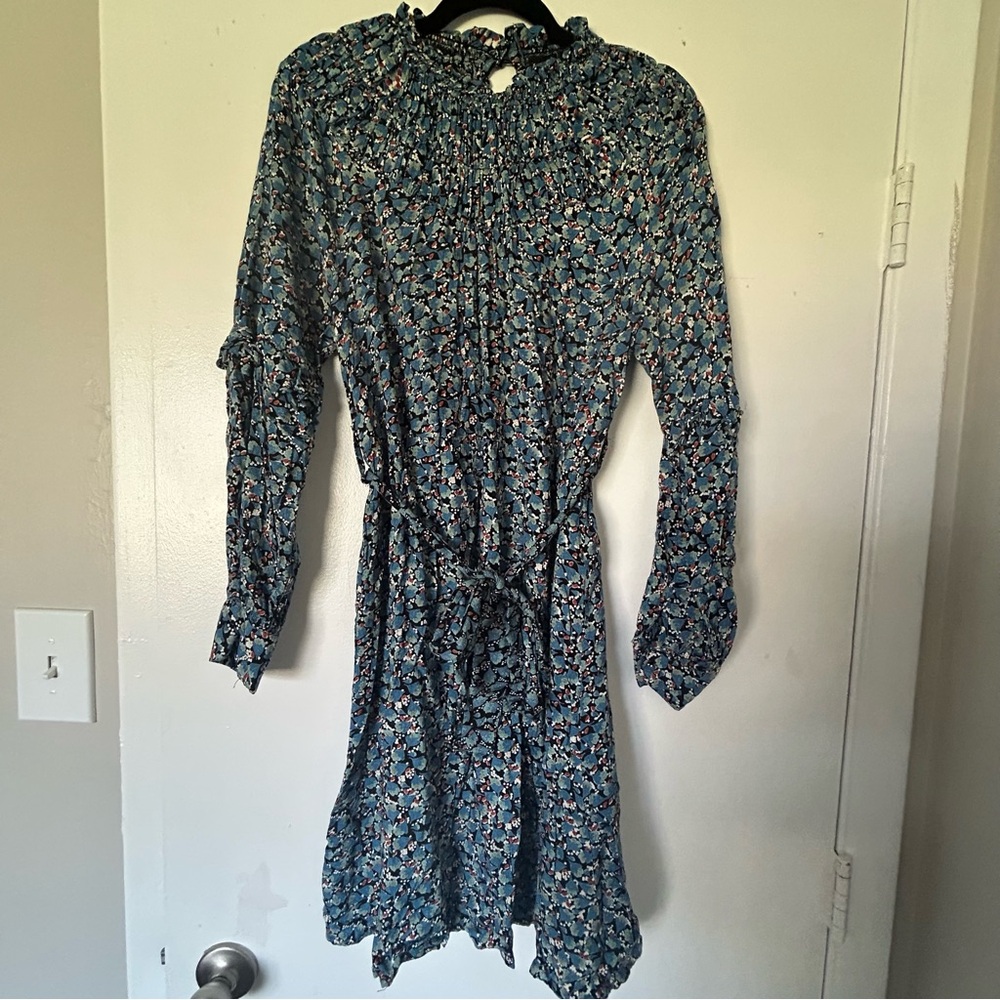 Floral Blue Dress, Vera Moda Size L